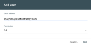 Google Search Console Add User Permissions
